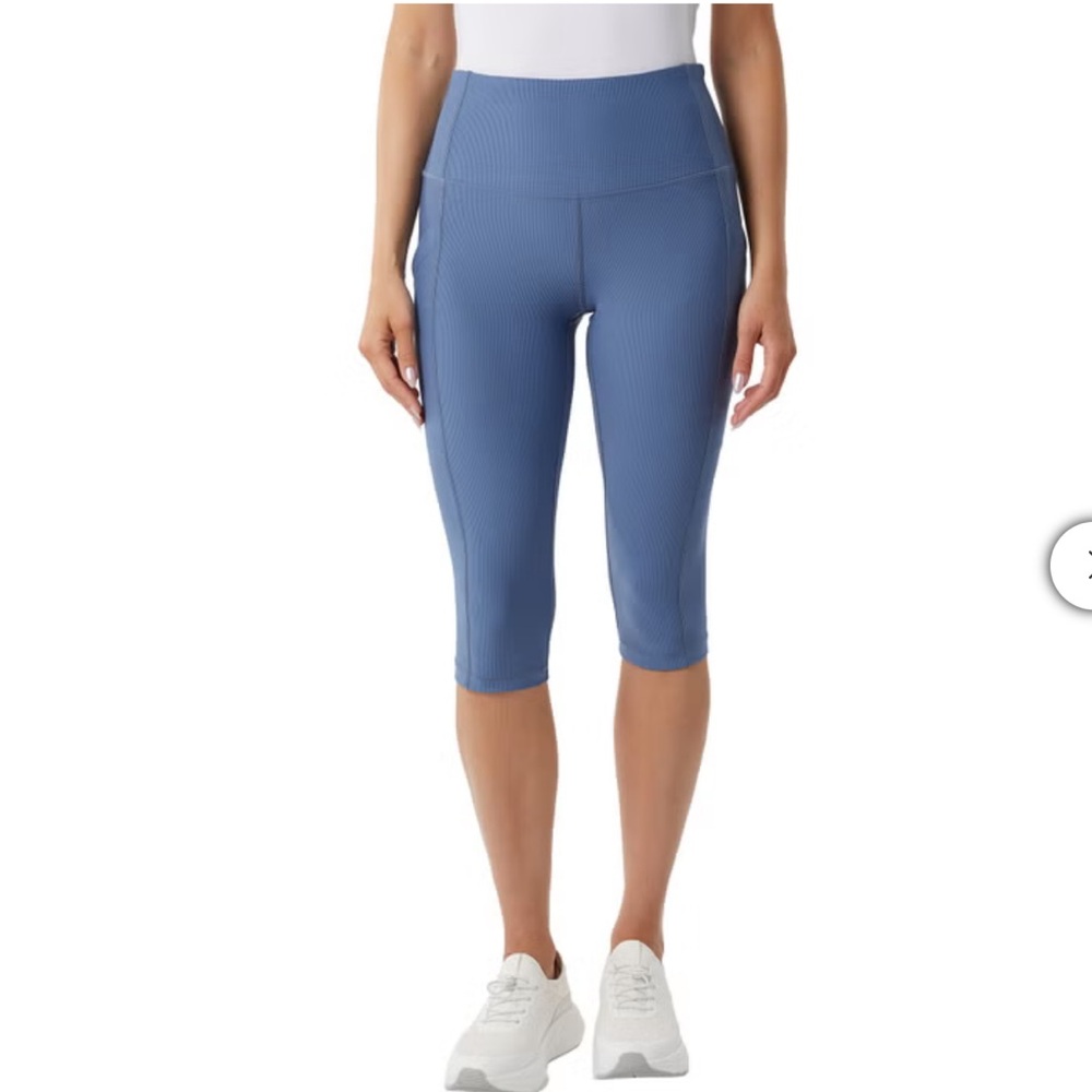 32 Degrees Women's Ribbed Crop Legging
